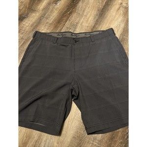 Ben Hogan Golf Shorts Gray plaid Men’s 42 / 9in Inseam